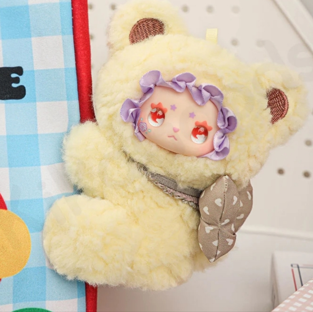 Lovelv Emma Bear Adoption Guide Series - NEW - Milk Foam